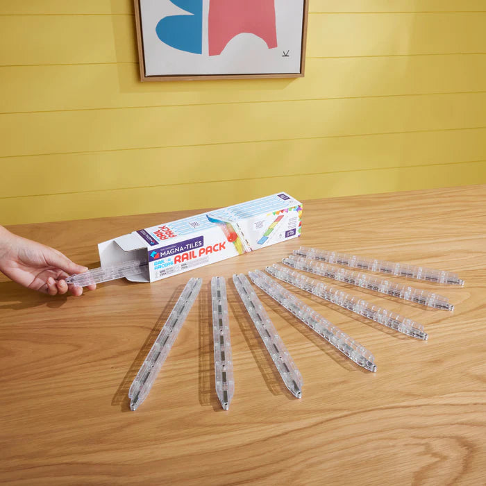 Magna-tiles Rail racers 8-piece rail pack