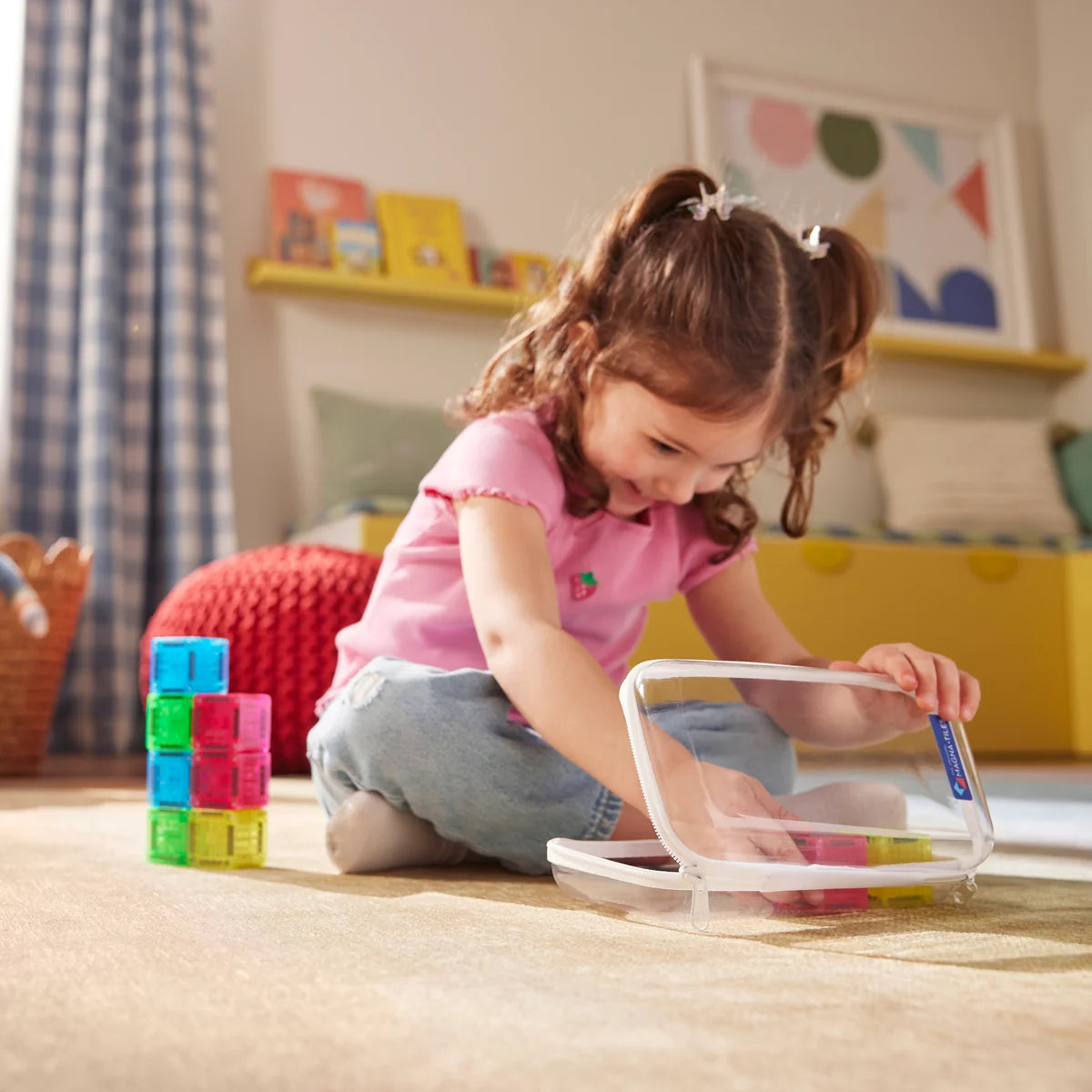 Magna-tiles micro mags cubes