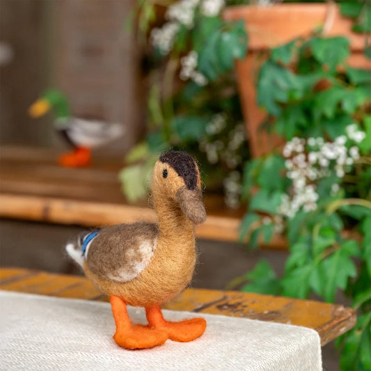 Decoratie eend wilde eend