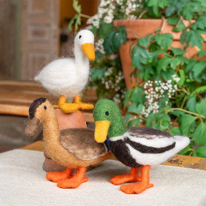 Decoratie eend wilde eend