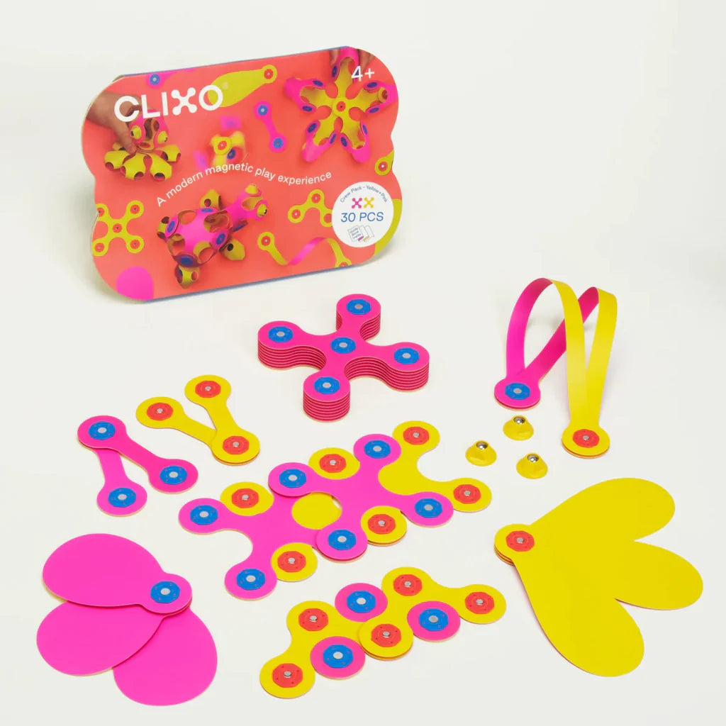 Clixo Crew pack pink yellow