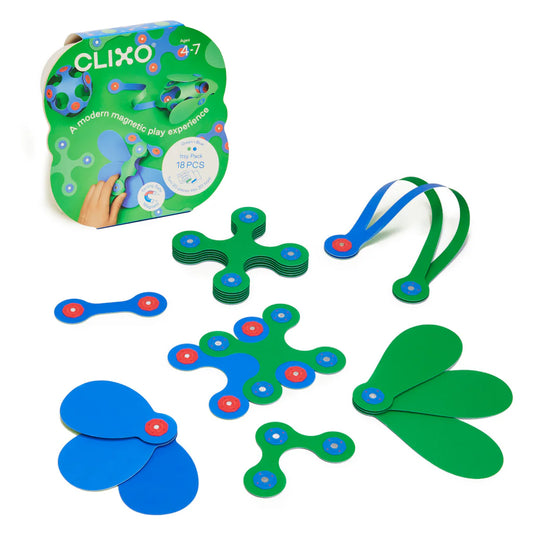 Clixo Itsy pack green blue