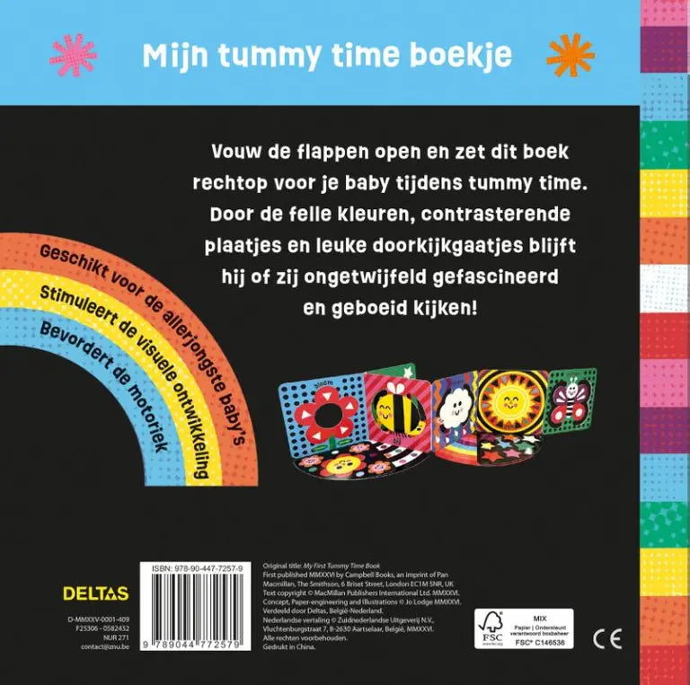 Baby speelt - mijn tummy time boekje