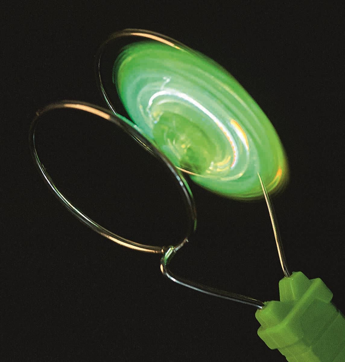 Lichtgevende magnetische led tol