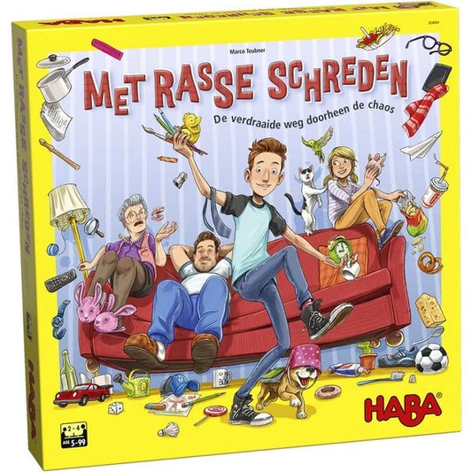 Met rasse schreden