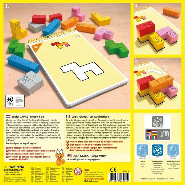 Haba logic games Freddy & Co