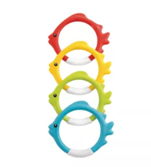 Duik vis ringen