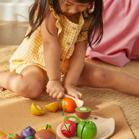 Plantoys assortiment snijfruit