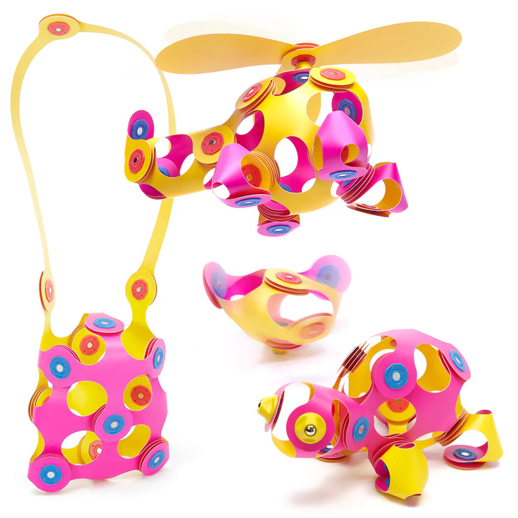 Clixo Crew pack pink yellow