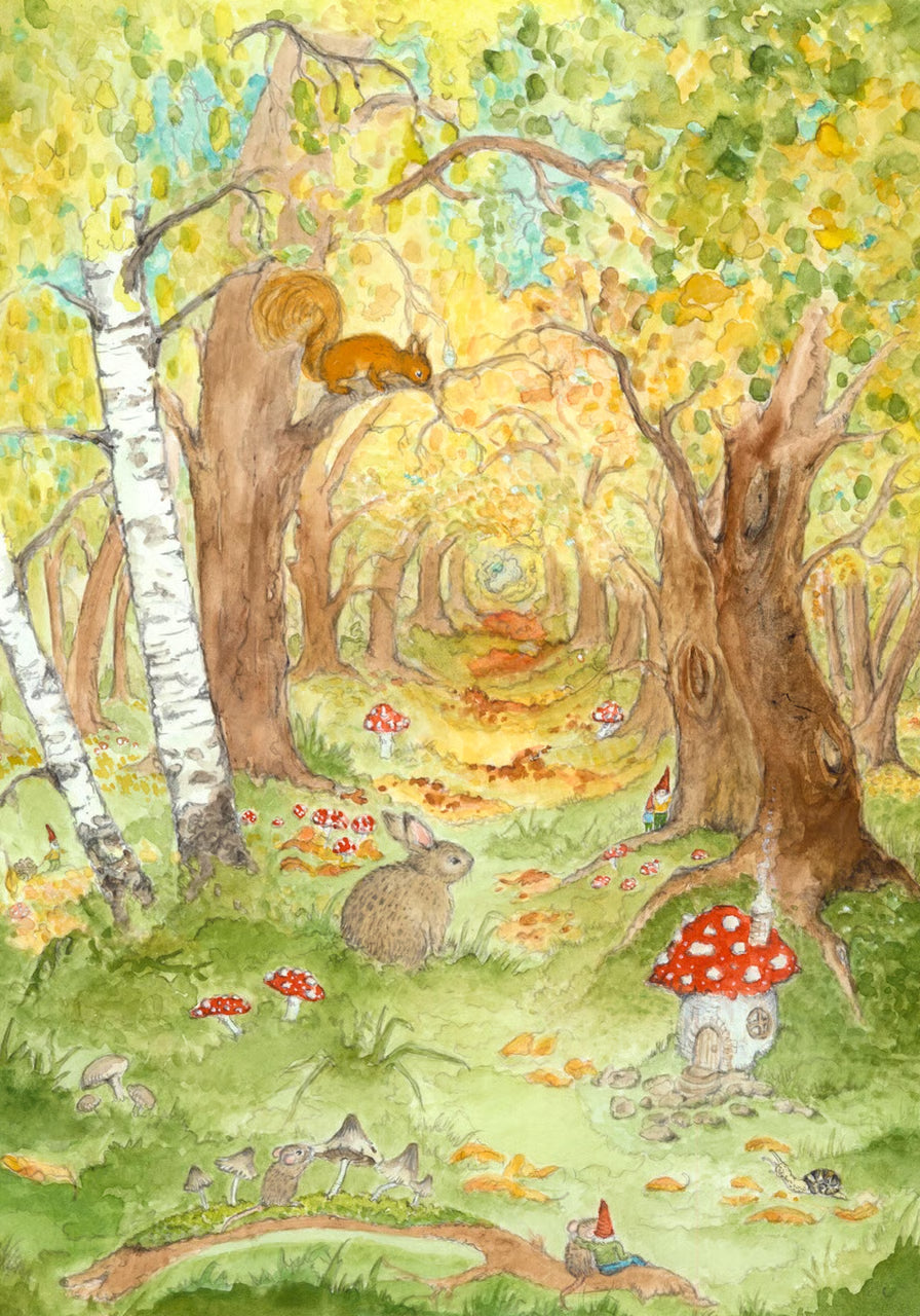 Eentje van Margo - herfstbos