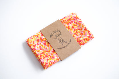 Laura's play cotton confetti warm 50 x 50 cm