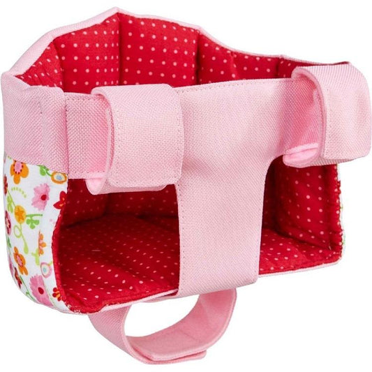 Haba poppenfietsstoeltje bloemenweide