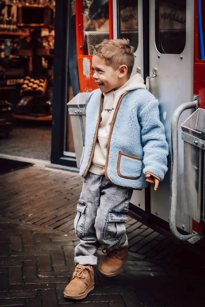 Vest koru light junior icy blue