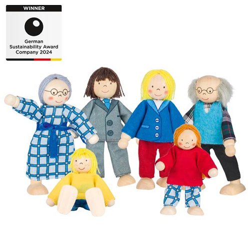 Goki poppenhuispoppetjes city family