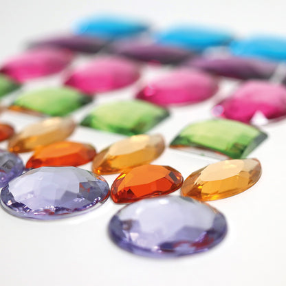 Grimm's grote acryl glitterstenen