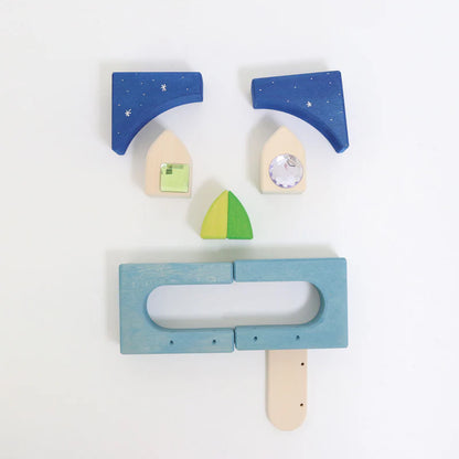 Grimm´s bouwblokken poollicht