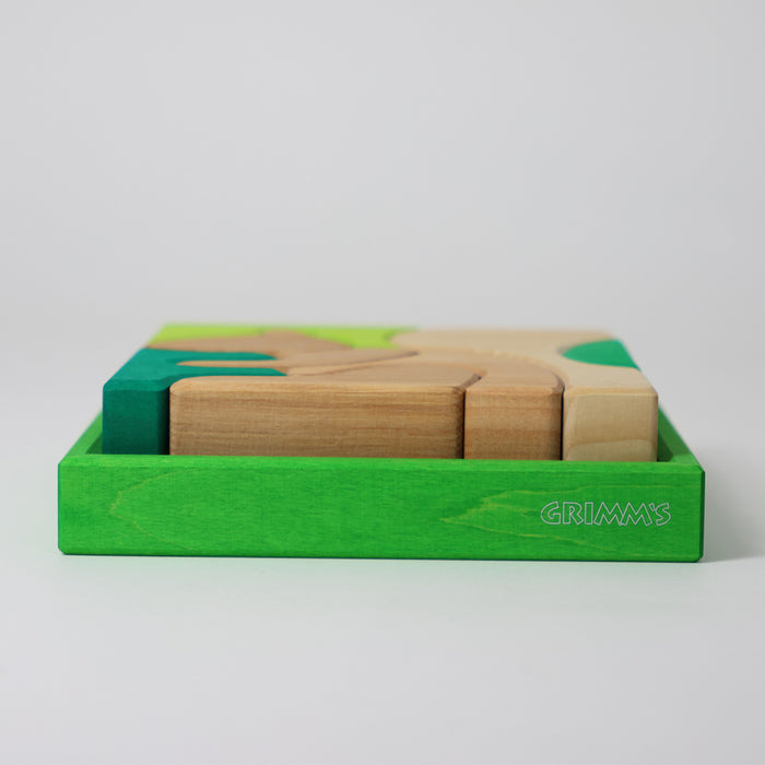 Grimm's bouwset groen