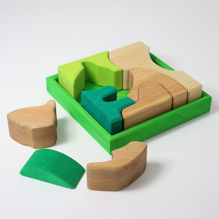 Grimm's bouwset groen