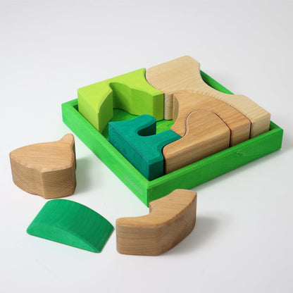 Grimm's bouwset groen