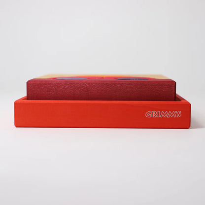 Grimm's bouwset rood
