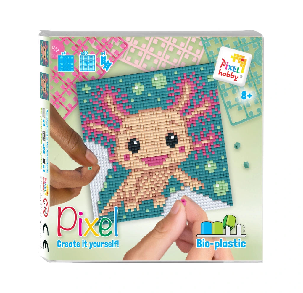 Pixel classic set axolotl