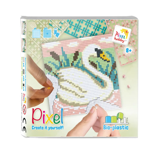 Pixel classic set zwaan