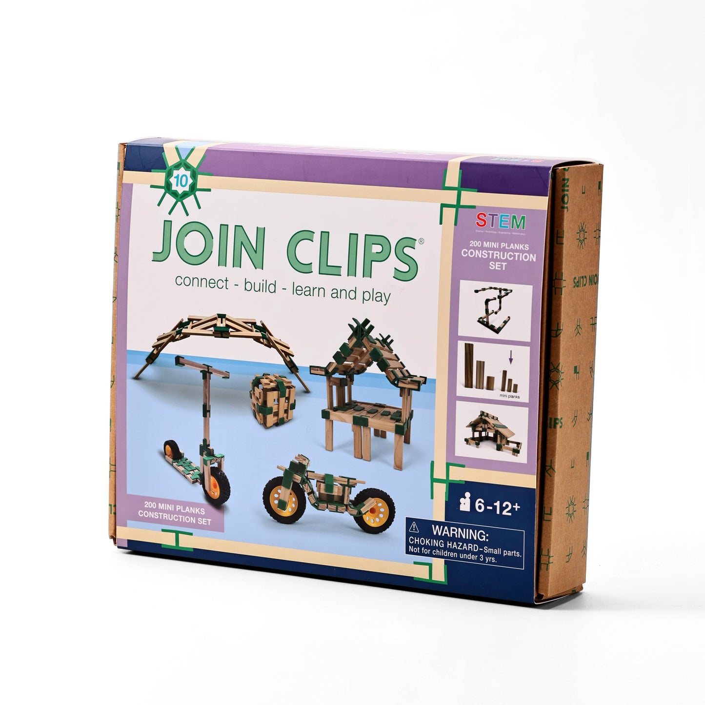 Join clips miniplankjes constructieset