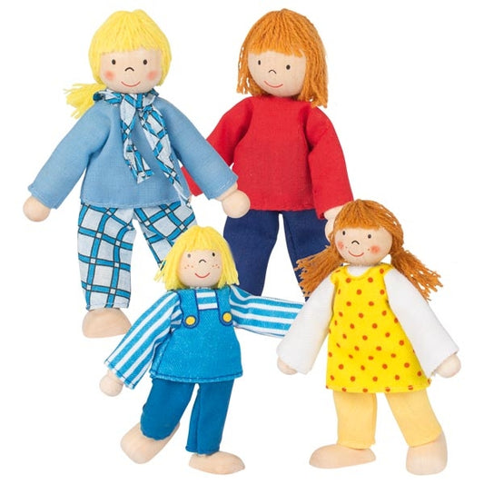Goki poppenhuispoppetjes jonge familie