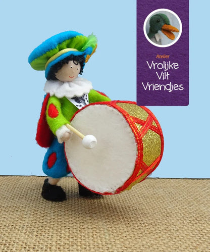 Muziekpiet grote trom