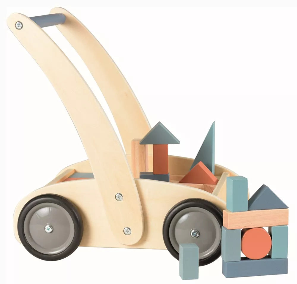 Blokkenkar met blokken