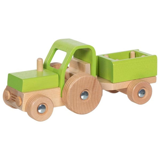 Goki traktor met aanhanger