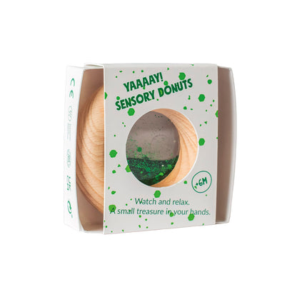 Petit Boum sensorische donut groen