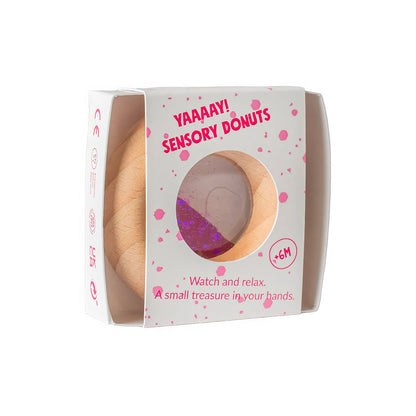Petit Boum sensorische donut roze