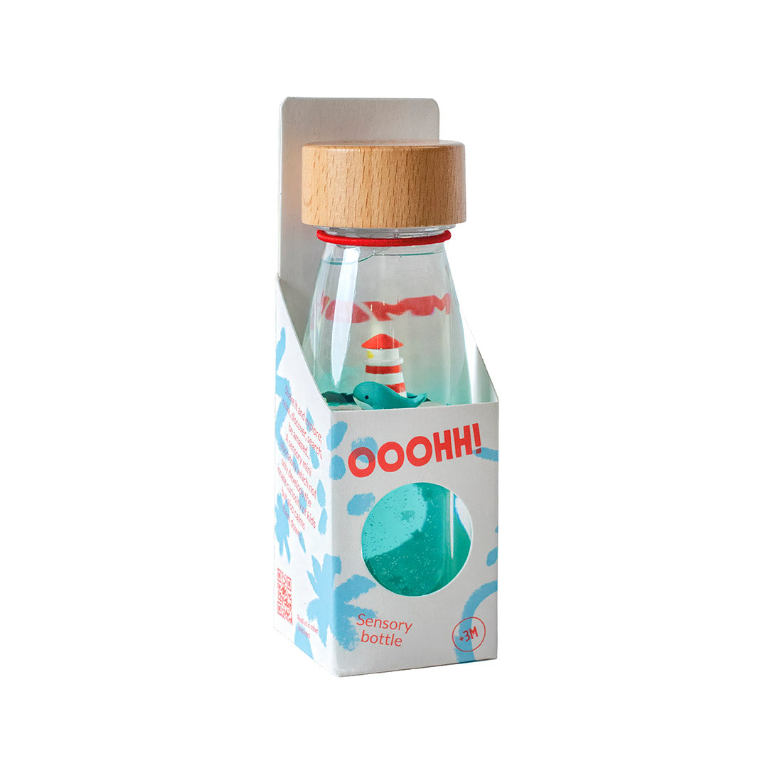Petit Boum sensorische fles walvis
