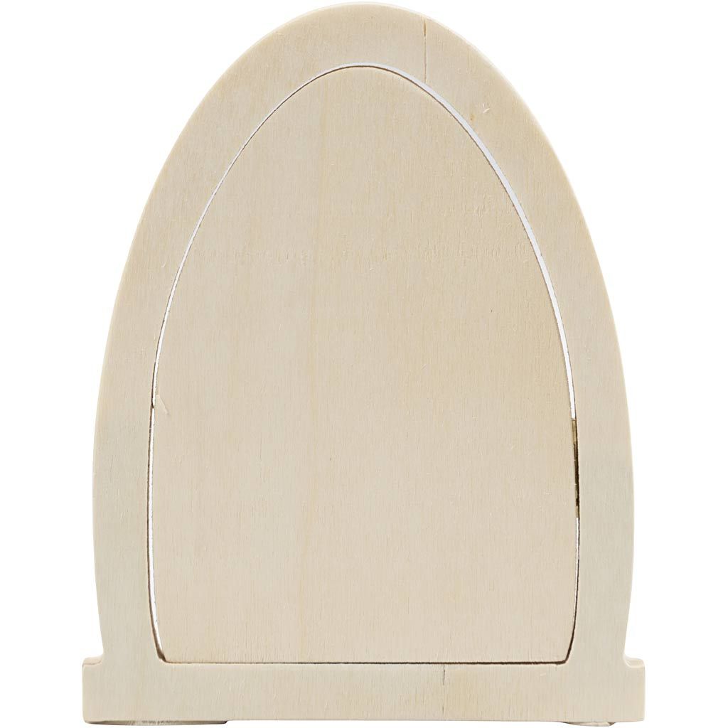 Deur met scharnieren