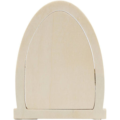 Deur met scharnieren