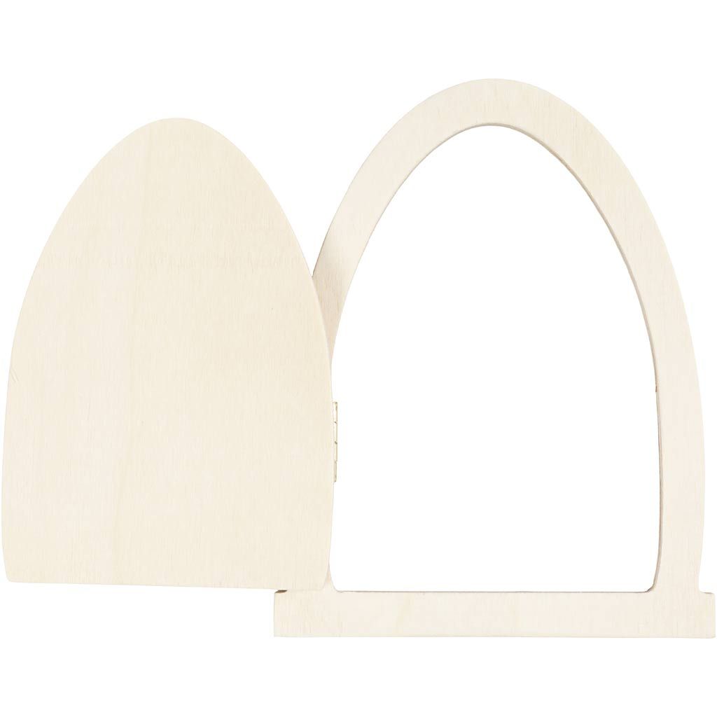 Deur met scharnieren