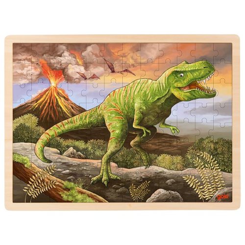 Goki puzzel T-Rex 96 stukjes