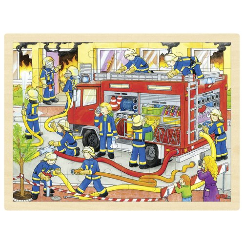 Goki puzzel brandweer 48 stukjes