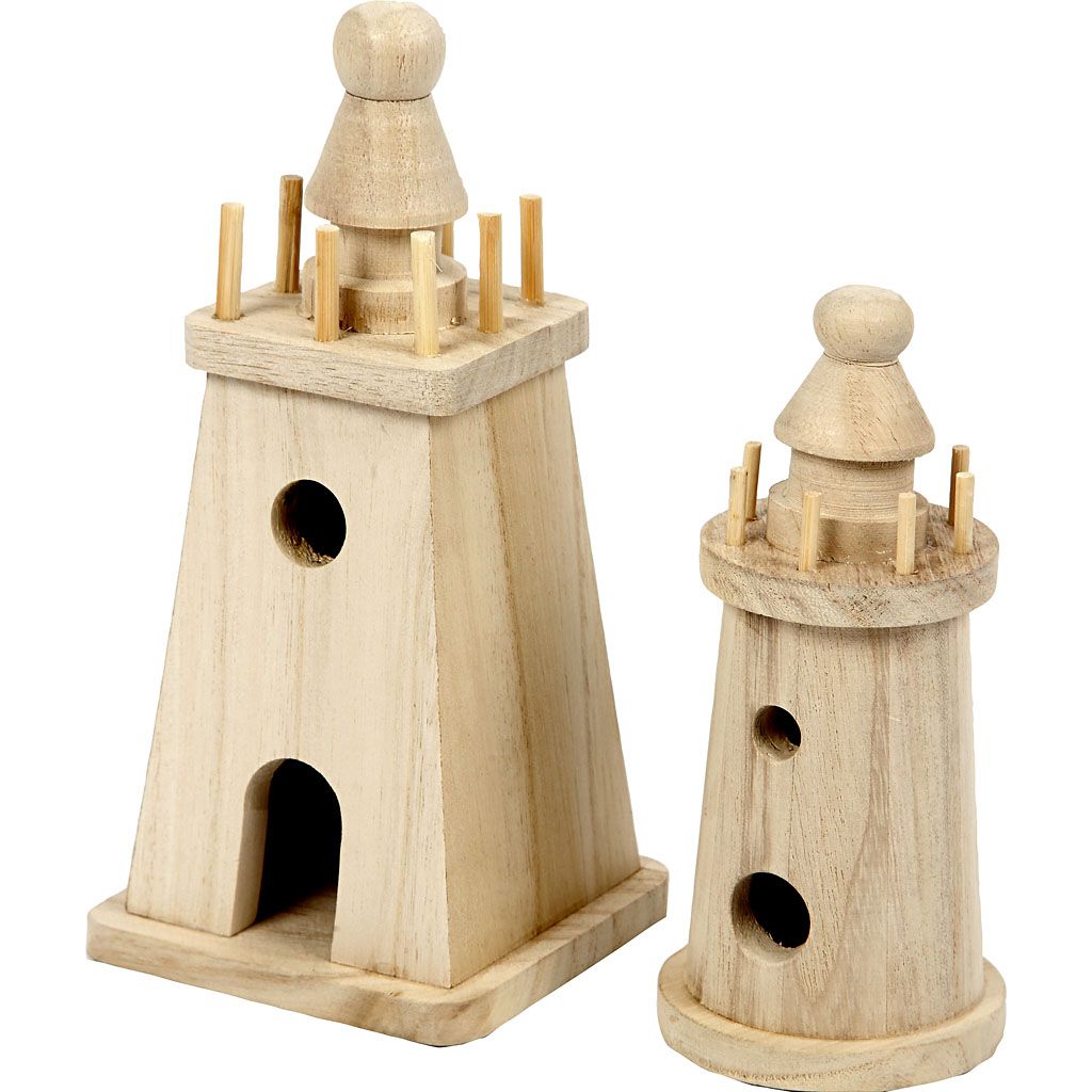 Vuurtoren set van 2