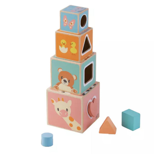 Stacking cubes
