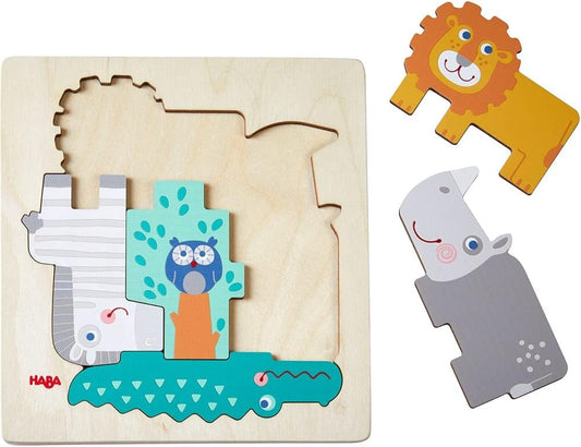 Haba puzzel beestachtig wild