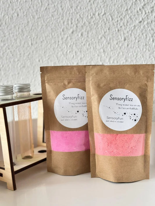 Sensoryfizz bruispoeder roze