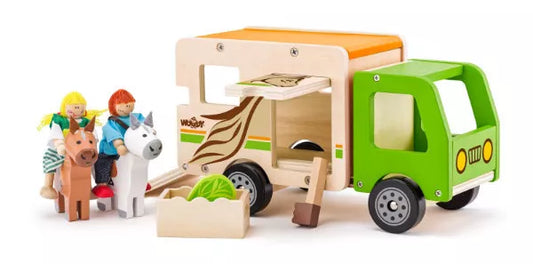 Paarden transport truck