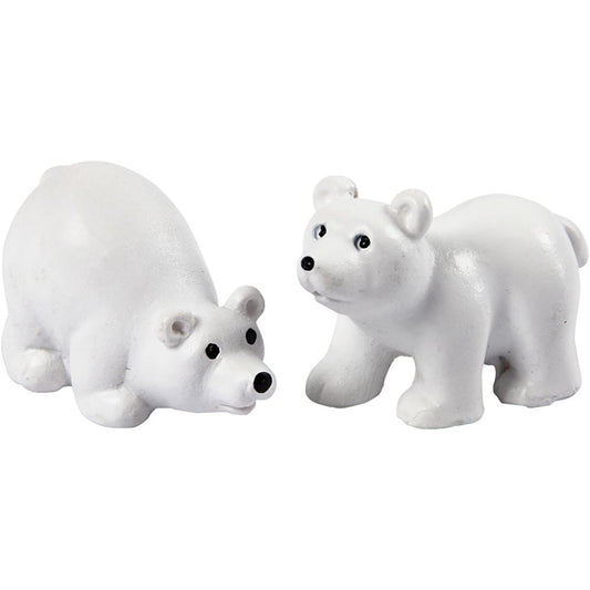 Miniatuur figuren ijsbeer