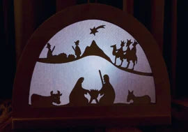 De Noest kerst silhouet