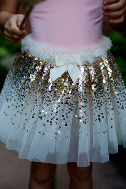 Gouden sequins set