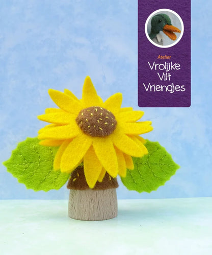 Zonnebloempopje