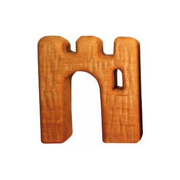 Birkenhof 7228 muur met doorgang en raam