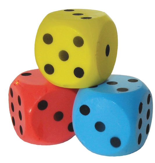 Schuimrubber dobbelsteen